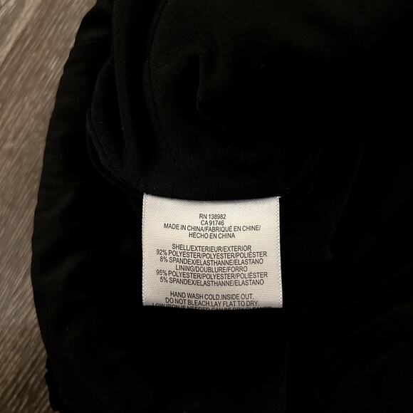 EUC Dress the Population Lola Sequin Mini Dress Sz M Long Sleeve Scoop Back NYE - Picture 16 of 16